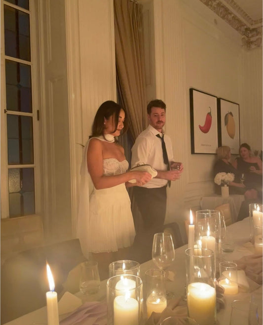 Carmen's Reception Dress
