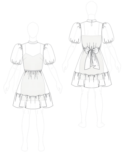 Emily's Custom Sheer Overdress